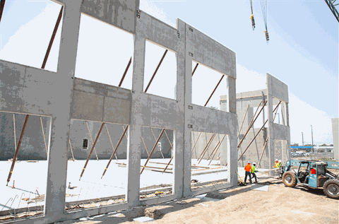 Construction work on The Drive development